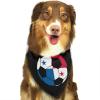 Panama Soccer Pet Scarf Pet Print Scarf Dog Cat Bandana Triangle Neckerchief Bibs Neckerchief Bibs Pet view 1