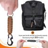MTLEE 10 Pcs Paracord Survival Keychain Military Lanyard Keychain Tactical Rope Bottle Opener 15 cm/ 5.91inch view 4
