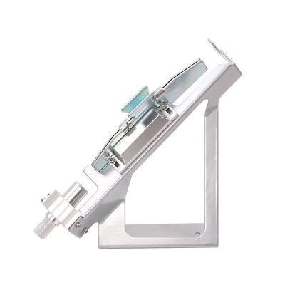 SOPOGER Archery Arrow Fletching Jig Metal Arrow Vanes Jig Kit Straight Fletcher Jig Tool with Magnetic Fletching Clamp for Arrows DIY (Silver)
