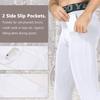 Queerier 3 Pack Men's Compression Pants Athletic Leggings with Pockets Running Baselayer Tights Cycling Workout Pants view 3
