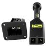FIXHAWK EZGO TXT 36V PowerWise Charger Receptacle and W/Handle Plug, Fit for EZGO TXT/Medalist Electric 1996-up Golf Carts. Replace OEM# 73345-G01 73063-G01 view 1