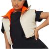 tuduoms Women's Reversible Vest Padded Cropped Puffer Vest Zip Up Puffy Crop Jacket Sleeveless Lightweight Zip Up Short Coat view 1