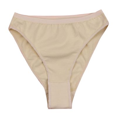 Manyakai Kids Girls Ballet Dance Briefs High Cut Gymnastics Underwear Seamless Dancing Bottoms Nude 5-6 Years