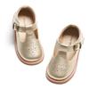 Otter MOMO Toddler Little Girls Oxford Shoes Mary Jane Flat T-Strap School Uniform Party Gold Dress Shoes Size 1 view 1