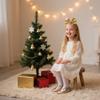 Otter MOMO Toddler Little Girls Oxford Shoes Mary Jane Flat T-Strap School Uniform Party Gold Dress Shoes Size 1 view 2