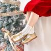 Otter MOMO Toddler Little Girls Oxford Shoes Mary Jane Flat T-Strap School Uniform Party Gold Dress Shoes Size 1 view 4
