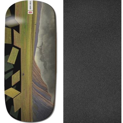 Element Skateboards Landscape Asia Skateboard Deck - 8" x 31.75" with Black Magic Black Griptape - Bundle of 2 items