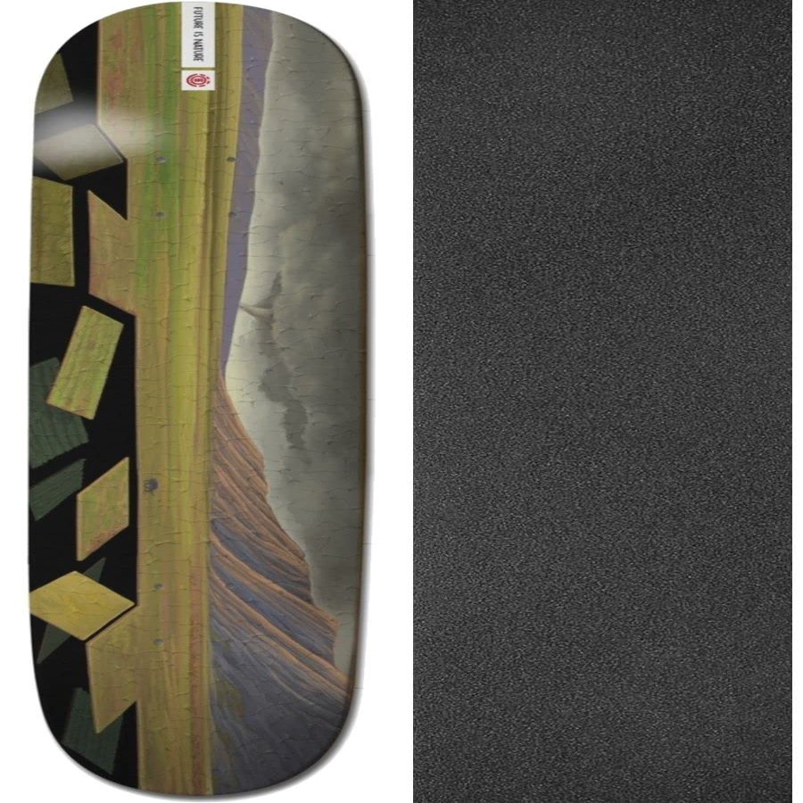 Element Skateboards Landscape Asia Skateboard Deck - 8" x 31.75" with Black Magic Black Griptape - Bundle of 2 items