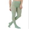 HeyUU Women's 80D Ultra Soft Opaque Tights, High Waist Solid Color Footed Pantyhose 20+ Colors (Light Green, Small-Medium) view 2
