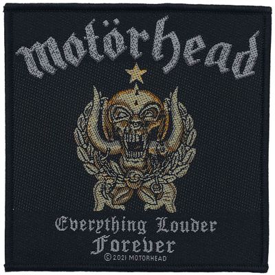 Motorhead Everything Louder Forever Patch 2021 Album Cover Sew On