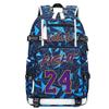 FANwenfeng Basketball Player KB24 Multifunction Backpack Travel Daypack Fans Bag (Style 16) view 1