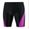 DEVOROPA Boys' Splice Swim Jammers Youth Competitive Swim Team Suit Quick Dry Athletic Swimming Shorts UPF 50+ Black/Purple S view 1
