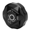 Fork air Chamber Cover, Suspension Fork air Gas Valve, high-Strength Aluminum, for (Black) view 1