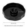 Fork air Chamber Cover, Suspension Fork air Gas Valve, high-Strength Aluminum, for (Black) view 3