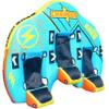RAVE Sports 3 Person Charger Towable, Blue view 2