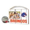 KH Sports Fan Boise State Broncos Weathered Clip Photo Frame, Holds 4x6 Photo, Broncos Gifts and Home Decor; Display Your Team Spirit with This Boise State Picture Frame view 1