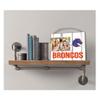 KH Sports Fan Boise State Broncos Weathered Clip Photo Frame, Holds 4x6 Photo, Broncos Gifts and Home Decor; Display Your Team Spirit with This Boise State Picture Frame view 2