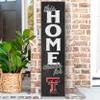 KH Sports Fan Texas Tech Red Raiders This Home Cheers for Porch Leaner, 11x46 Inches, Red Raiders Outdoor Sign; Display Your Team Spirit with This Texas Tech Red Raiders Plaque view 2
