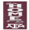 KH Sports Fan Texas A&M Aggies This Home Cheers for Porch Leaner, 11x46 Inches, Aggies Outdoor Sign; Display Your Team Spirit with This Texas A&M Aggies Plaque view 1