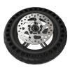Replacement 8.5Inch Hub Solid Rear Tires with 120mm Disc Brake Compatible with M365 PRO/PRO2 Electric Scooter Electric Scooter view 4