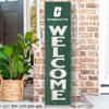 KH Sports Fan Charlotte 49ers Welcome Porch Leaner, 11x46 Inches, 49ers Outdoor Welcome Sign; Display Your Team Spirit with This North Carolina Charlotte 49ers Plaque view 2