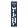 KH Sports Fan Maine Black Bears Welcome Porch Leaner, 11x46 Inches, Black Bears Outdoor Welcome Sign; Display Your Team Spirit with This University of Maine Black Bears Plaque view 1