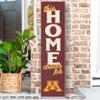 KH Sports Fan Minnesota Golden Gophers This Home Cheers for Porch Leaner, 11x46 Inches, Golden Gophers Outdoor Sign; Display Your Team Spirit with This Minnesota Golden Gophers Plaque view 2