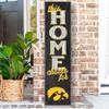 KH Sports Fan Iowa Hawkeyes This Home Cheers for Porch Leaner, 11x46 Inches, Hawkeyes Outdoor Sign; Display Your Team Spirit with This Iowa Hawkeyes Plaque view 2