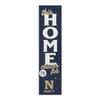 KH Sports Fan Navy Midshipmen This Home Cheers for Porch Leaner, 11x46 Inches, Midshipmen Outdoor Sign; Display Your Team Spirit with This Naval Academy Midshipmen Plaque view 1