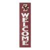 KH Sports Fan Boston College Eagles Welcome Porch Leaner, 11x46 Inches, Eagles Outdoor Welcome Sign; Display Your Team Spirit with This Boston College Eagles Plaque view 1