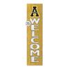 KH Sports Fan Appalachian State Mountaineers Welcome Porch Leaner, 11x46 Inches, Mountaineers Outdoor Welcome Sign; Display Your Team Spirit with This Appalachian State Mountaineers Plaque view 1