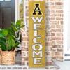 KH Sports Fan Appalachian State Mountaineers Welcome Porch Leaner, 11x46 Inches, Mountaineers Outdoor Welcome Sign; Display Your Team Spirit with This Appalachian State Mountaineers Plaque view 2