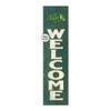 KH Sports Fan North Dakota State Bison Welcome Porch Leaner, 11x46 Inches, Bison Outdoor Welcome Sign; Display Your Team Spirit with This North Dakota State Bison Plaque view 1