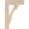 3 1/2"W x 16"D x 24"H Olympic Block Smooth Bracket, Douglas Fir view 3