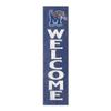 KH Sports Fan Memphis Tigers Welcome Porch Leaner, 11x46 Inches, Tigers Outdoor Welcome Sign; Display Your Team Spirit with This Memphis Tigers Plaque view 1