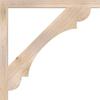 3 1/2"W x 48"D x 48"H Olympic Block Smooth Bracket, Douglas Fir view 3
