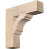 3 1/2"W x 14"D x 14"H Olympic Block Smooth Bracket, Douglas Fir view 1