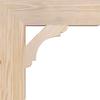 3 1/2"W x 14"D x 14"H Olympic Block Smooth Bracket, Douglas Fir view 3