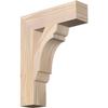 3 1/2"W x 14"D x 18"H Olympic Block Smooth Bracket, Douglas Fir view 1