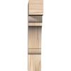 3 1/2"W x 14"D x 18"H Olympic Block Smooth Bracket, Douglas Fir view 2