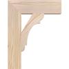3 1/2"W x 14"D x 18"H Olympic Block Smooth Bracket, Douglas Fir view 3