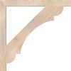 3 1/2"W x 42"D x 42"H Olympic Block Smooth Bracket, Douglas Fir view 3