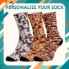 Custom Face Socks with Picture, Personalized Socks with Photo Customized Unisex Funny Crew Sock Gifts for Men Women, 1-14 view 3