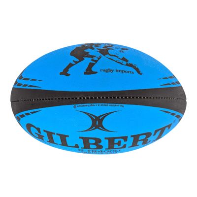 Gilbert G-TR4000 Neon Rugby Training Ball (5, Neon Blue)