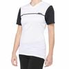 100% Ridecamp Women's Mountain Biking Jersey - All Mountain Riding Apparel White/Black view 2