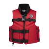 Mustang Survival Accel 100 Fishing Foam Vest for Adults - XXXLarge Red-Black view 2