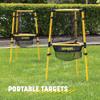 Kan Jam Disc Golf Set Step Up - 3 Discs & 2 Baskets - 170g Driver, 160g Midrange & 150g Putter - Interchangeable Feet for Yard & Beach Games - Quick Pop-Up Target Baskets for Camping Games view 4