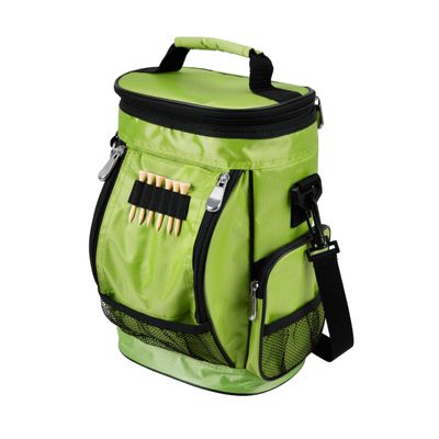 Intech Golf Bag Cooler and Accessory Caddy, Lime Green 12" X 8" X 6"