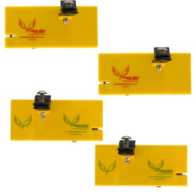 (4-Pro-Pak) Planer Fishing Board set - Includes (4) 5 inch boards 2 right 2 left