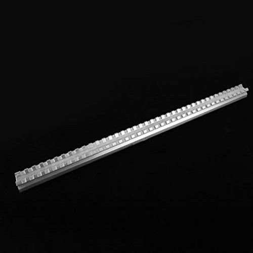 USATAC EGW 16" Long Wide Base Unanodized Picatinny Rail Scope Mount Extrusion w/Slots Includes torx bit, Screws and Vibra Tite
